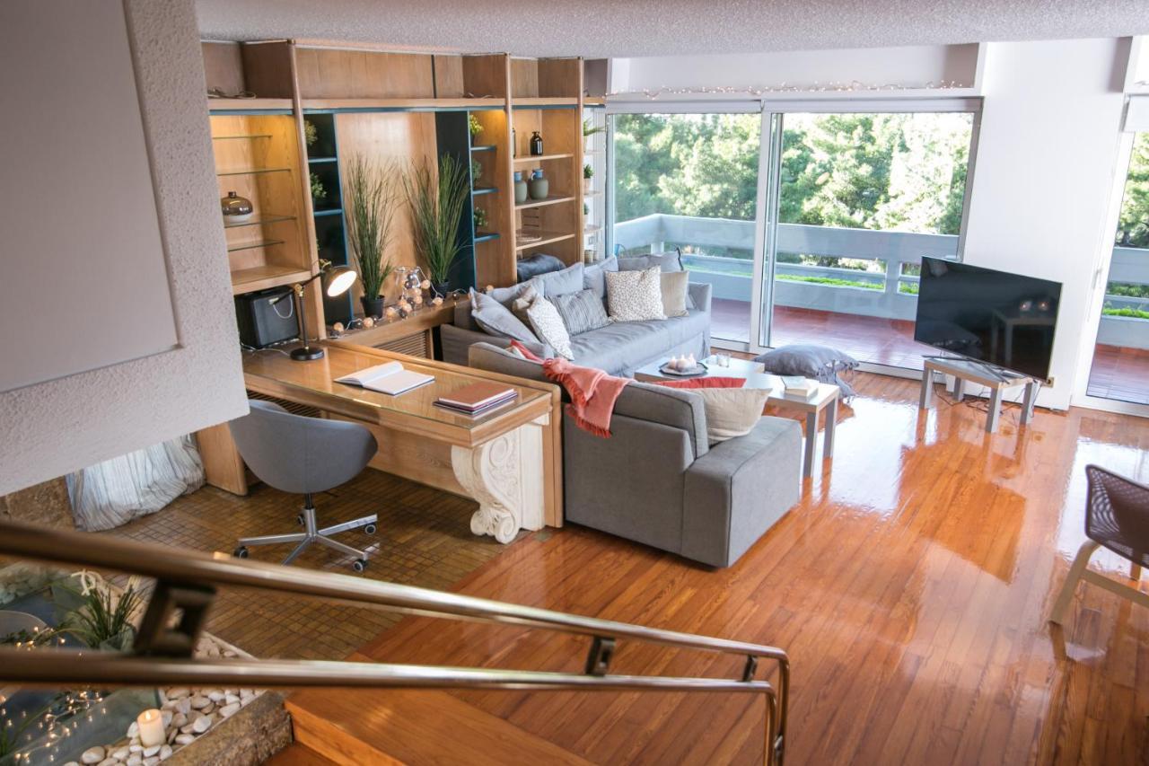 One-Of-A-Kind Athens Riviera Apartment Atenas Exterior foto
